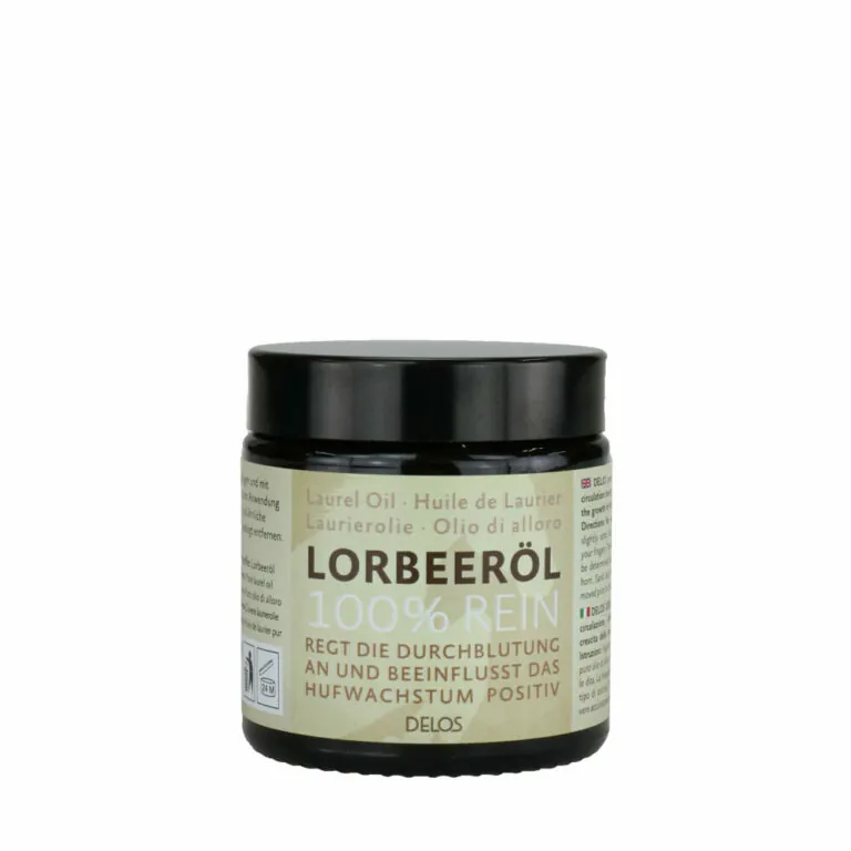 Delos Lorbeeröl Rein 100 ml – Packshot