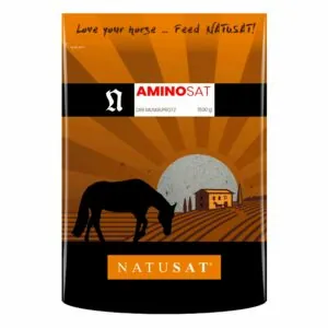 Natusat AminoSat 1,5 kg – passend zum Ratgeber Aminosäuren fürs Pferd: AminoSat im Überblick
